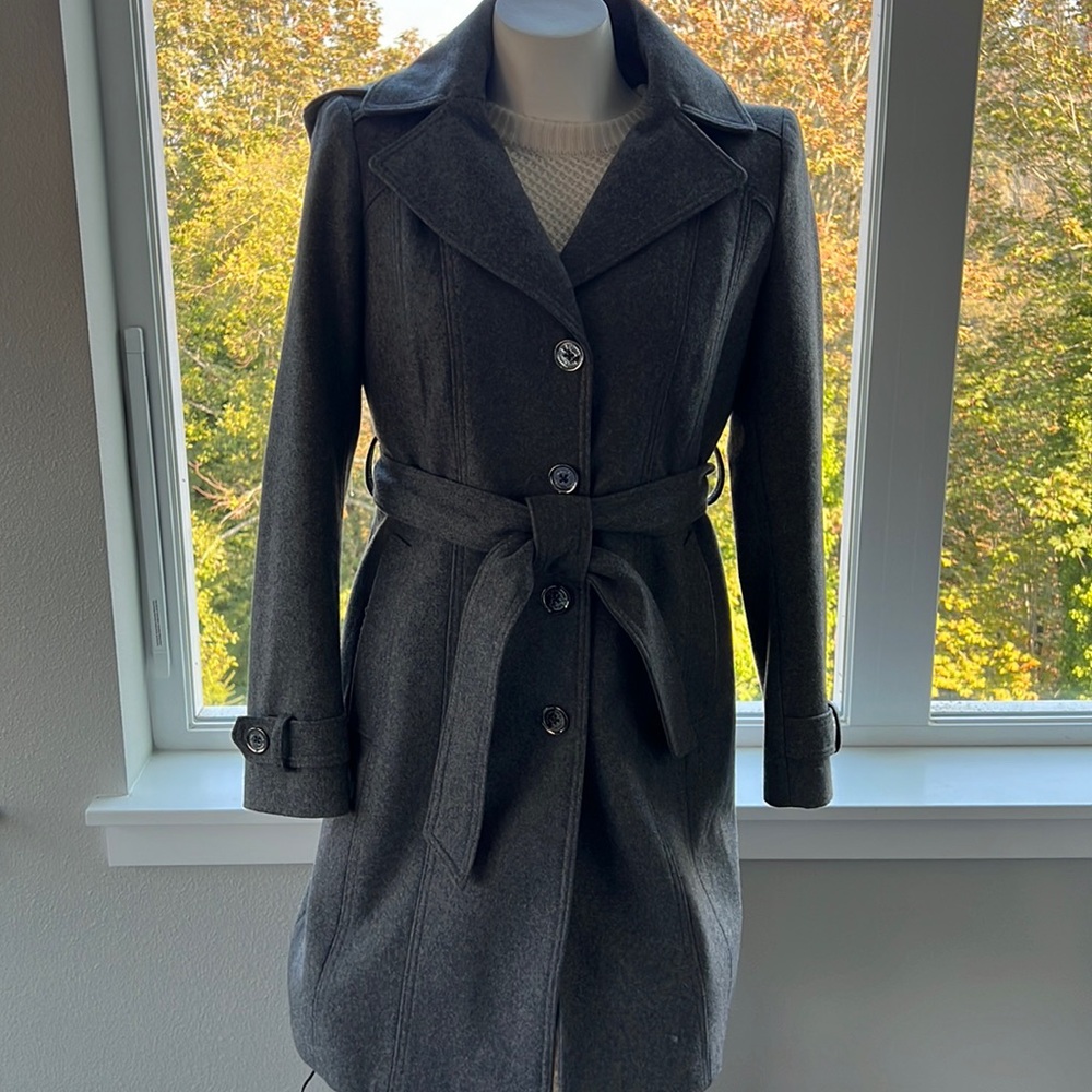 Michael Kors Long Wool Coat